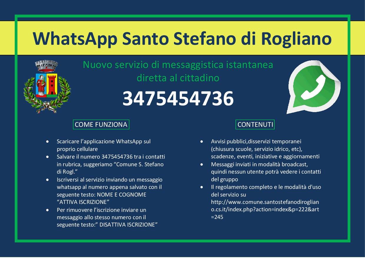 Servizio WhatsApp